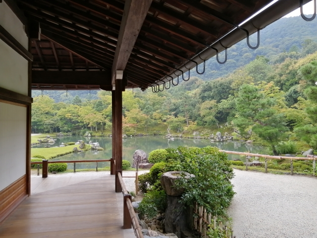 京都嵐山の天龍寺